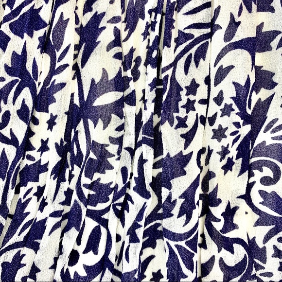 NWT French Connection Floral Textured Skirt - Picture 8 of 11